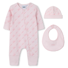 Conjunto de pijama e gorro BOSS 
                    GIRL