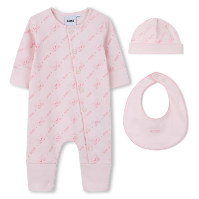 Conjunto de pijama e gorro BOSS GIRL