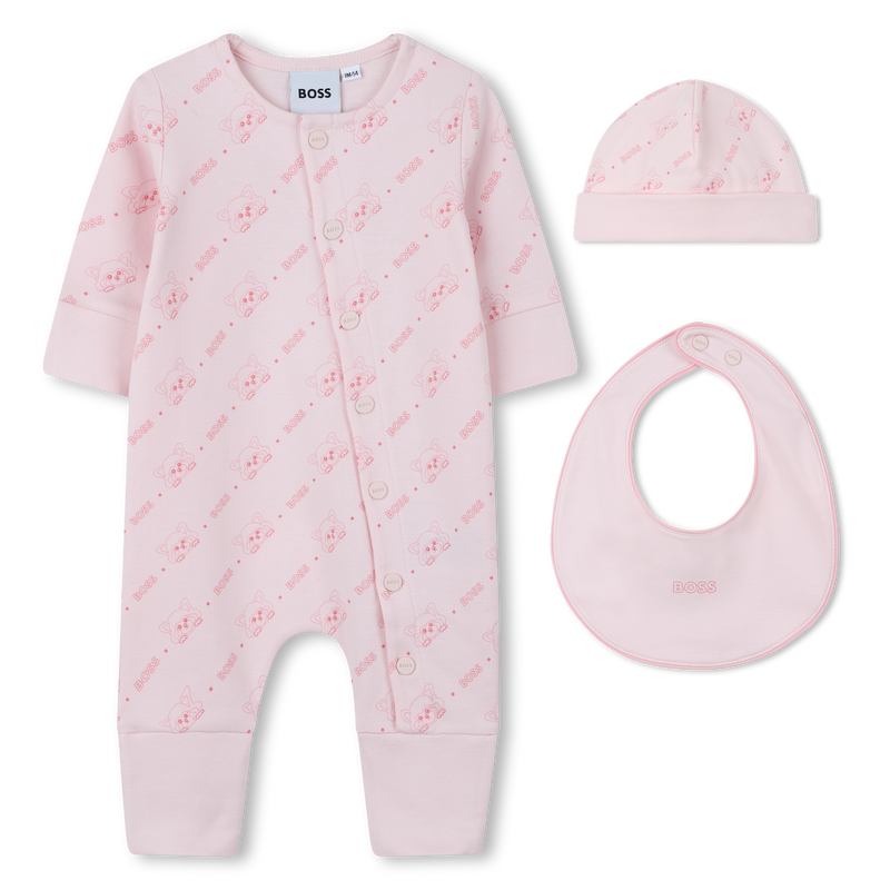 Conjunto de pijama e gorro BOSS 
                        GIRL
