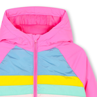 Blus&atilde;o multicolorido com capuz BILLIEBLUSH 
                    GIRL