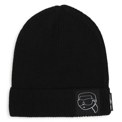 Gorro de tric&ocirc; KARL LAGERFELD KIDS BOY