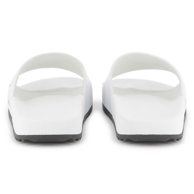 Chinelos com estampa em relevo KARL LAGERFELD KIDS 
                        GIRL