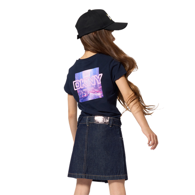 Camiseta de mangas curtas DKNY GIRL