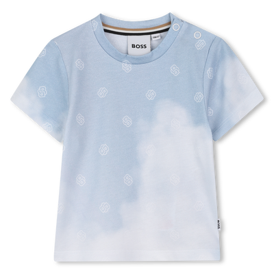 T-shirt manga curta algod&atilde;o BOSS BOY