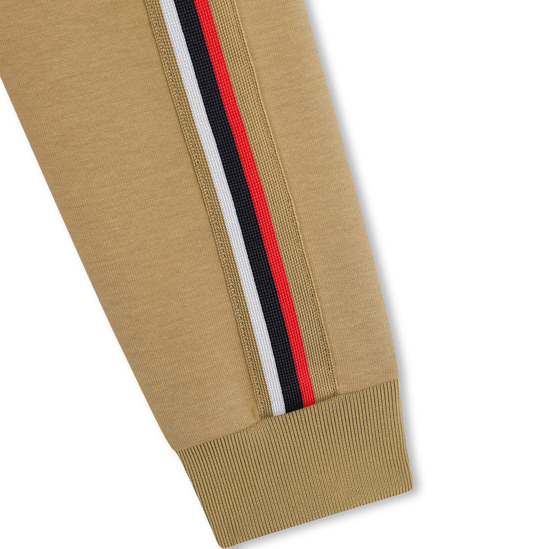 Cardig&atilde; de jogging com fecho KARL LAGERFELD KIDS 
                        BOY