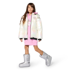 Vestido com capuz KARL LAGERFELD KIDS 
                    GIRL