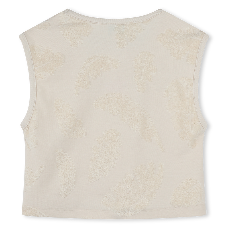 T-shirt sem mangas e cal&ccedil;&otilde;es KENZO KIDS 
                        GIRL