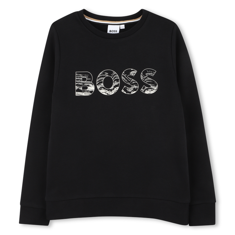 Moletom com gola redonda BOSS 
                    BOY