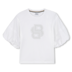 T-shirt de manga curta, BRANCO, hi-res