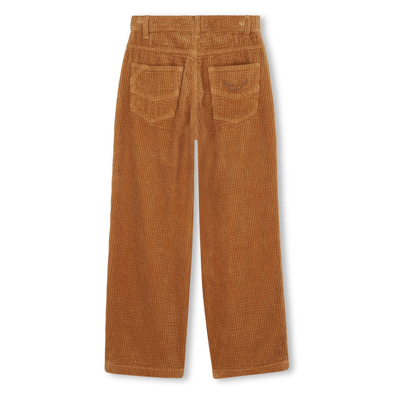 Calças de veludo bordado ZADIG & VOLTAIRE 
                    GIRL