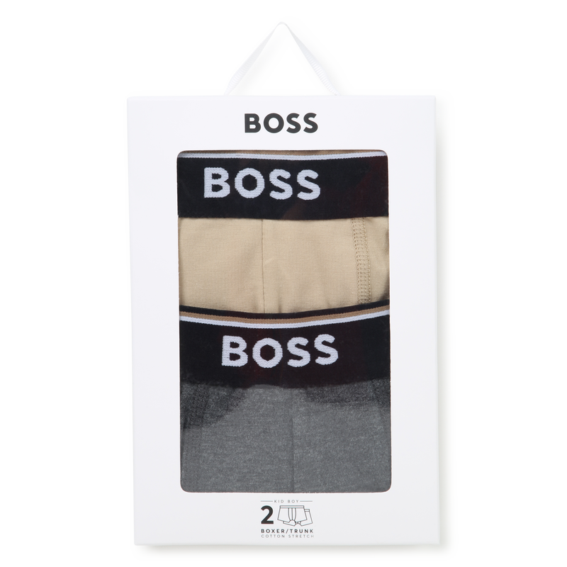Lote de 2 boxers BOSS 
                        BOY