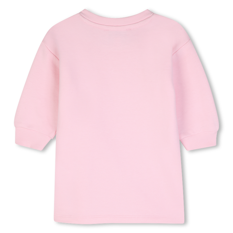 Vestido de moletom KENZO KIDS 
                        GIRL