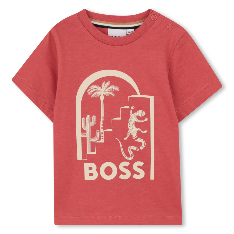 T-SHIRT DE MANGA CURTA BOSS 
                        BOY