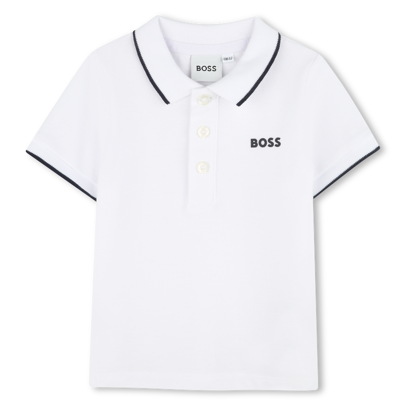CAMISA POLO DE MANGA CURTA BOSS 
                        BOY