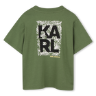 T-shirt de manga curta KARL LAGERFELD KIDS 
                    BOY
