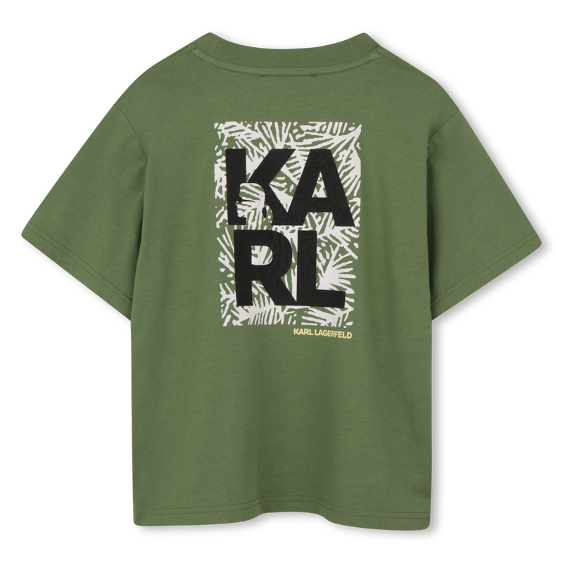 T-SHIRT DE MANGA CURTA KARL LAGERFELD KIDS 
                        BOY