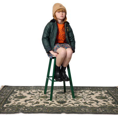 Botas de motociclista de couro de vaca DKNY GIRL