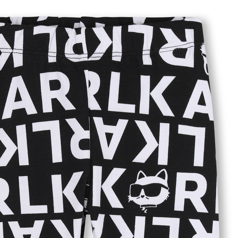 Conjunto de vestido e cal&ccedil;a KARL LAGERFELD KIDS 
                        MENINA