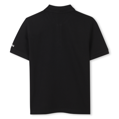 Polo corte direito com faixas BOSS BOY