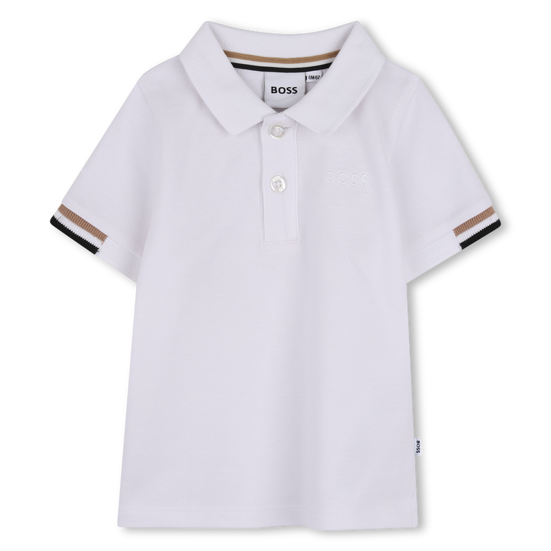 Polo de manga curta BOSS 
                        BOY