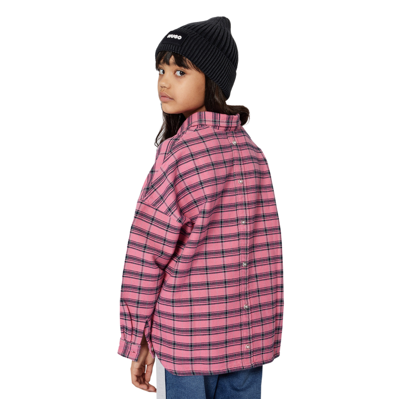 Camisa xadrez HUGO 
                    GIRL