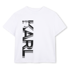 T-shirt estampada KARL LAGERFELD KIDS 
                    BOY
