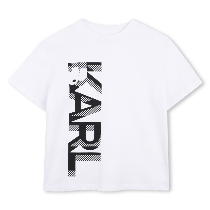 T-SHIRT ESTAMPADA KARL LAGERFELD KIDS 
                        BOY