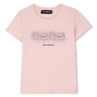 Camiseta de mangas curtas, ROSA, hi-res