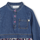 Vestido bimaterial BILLIEBLUSH 
                    GIRL