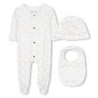 Conjunto de pijama, babador e chap&eacute;u MICHAEL KORS 
                    MENINA