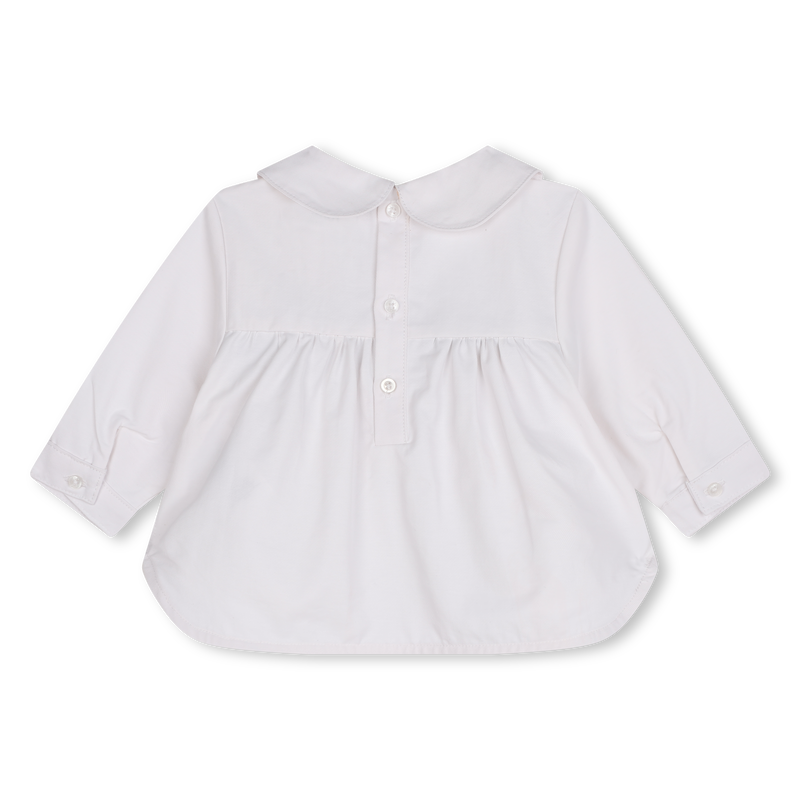 Camisa e leggings em algodão KARL LAGERFELD KIDS 
                    GIRL