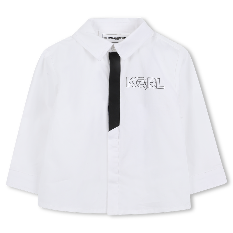 Conjunto de camisa e calça KARL LAGERFELD KIDS 
                    BOY