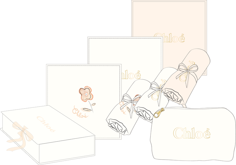 Blanket & Pouch Set CHLOE 
                    GIRL