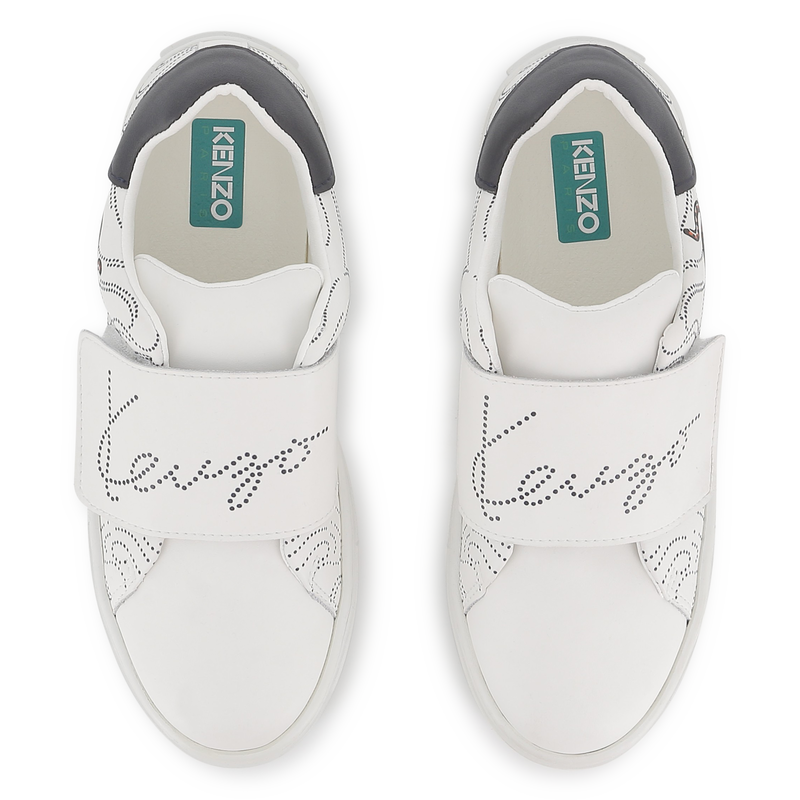 Tênis de couro KENZO KIDS 
                    UNISEX