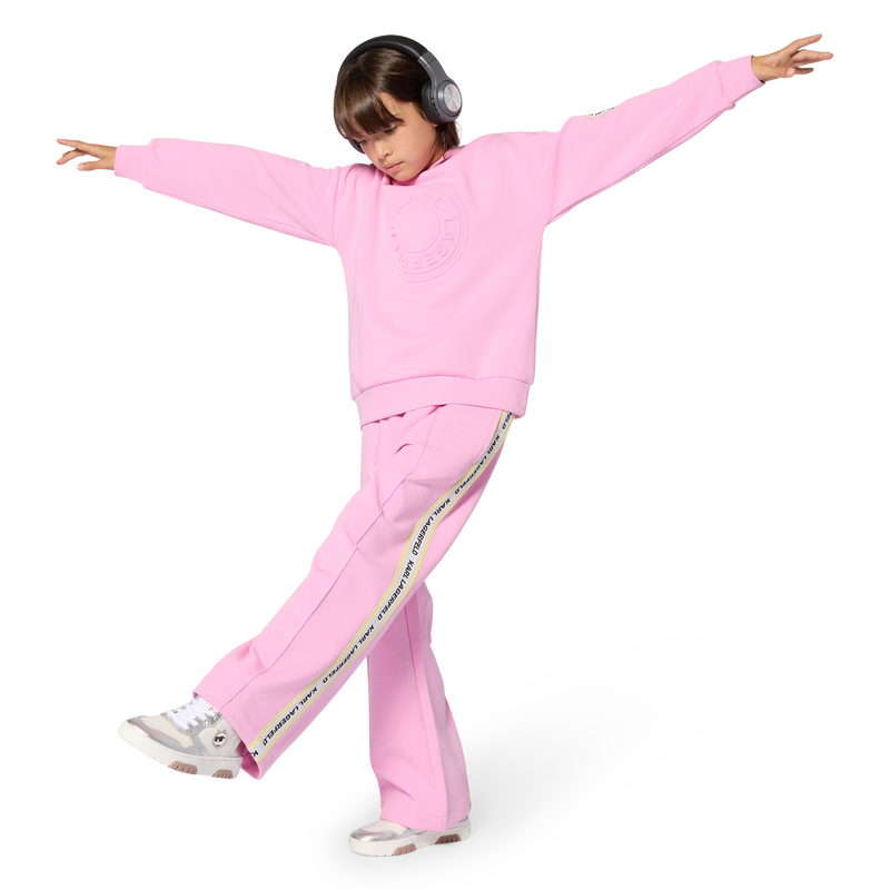 Moleton com capuz KARL LAGERFELD KIDS 
                        GIRL