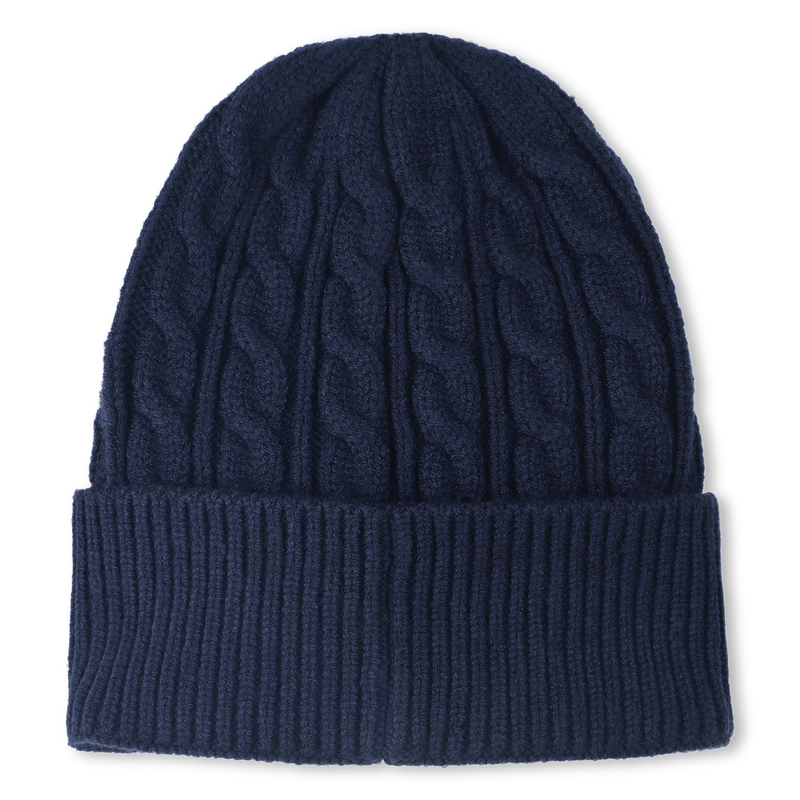 Gorro de malha tran&ccedil;ada BOSS 
                        BOY
