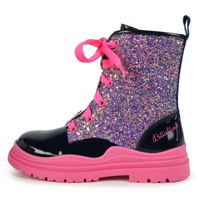 Zipped & Laced Ankle Boots BILLIEBLUSH 
                    GIRL