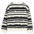 Sweatshirt &agrave;s riscas KARL LAGERFELD KIDS 
                    BOY