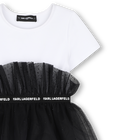 Vestido de cerim&ocirc;nia KARL LAGERFELD KIDS 
                    GIRL