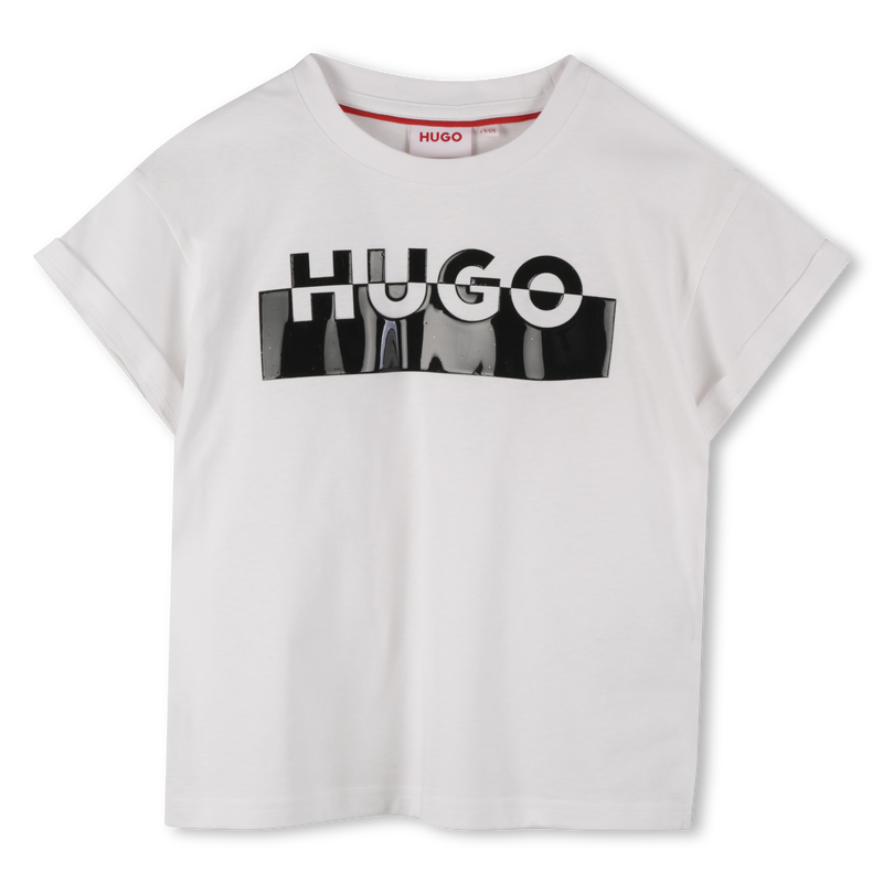 T-shirt de manga curta HUGO 
                    GIRL