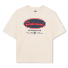 T-shirt de manga curta, MARFIM, hi-res