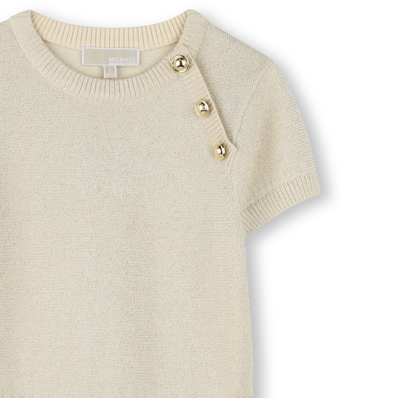 Vestido de cerim&oacute;nia em malha MICHAEL KORS 
                        GIRL