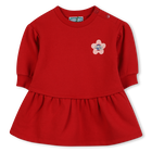 Vestido de manga comprida KENZO KIDS 
                    GIRL