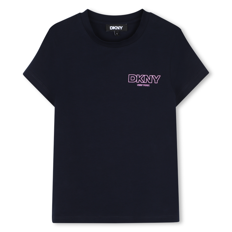 Camiseta de mangas curtas DKNY 
                        GIRL
