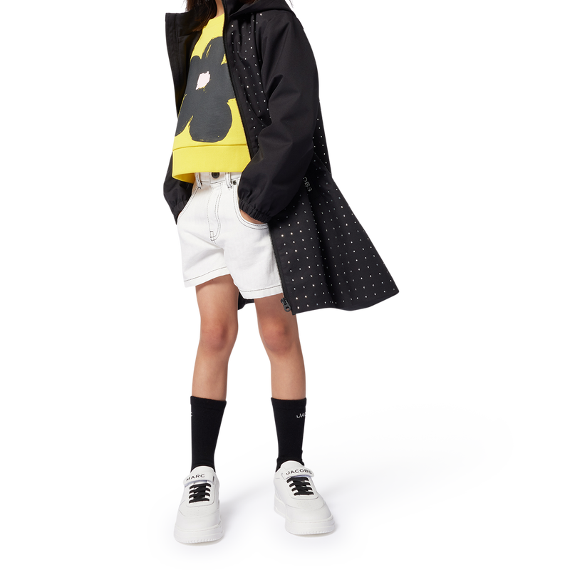 Cal&ccedil;&otilde;es de algod&atilde;o estampados MARC JACOBS 
                        GIRL
