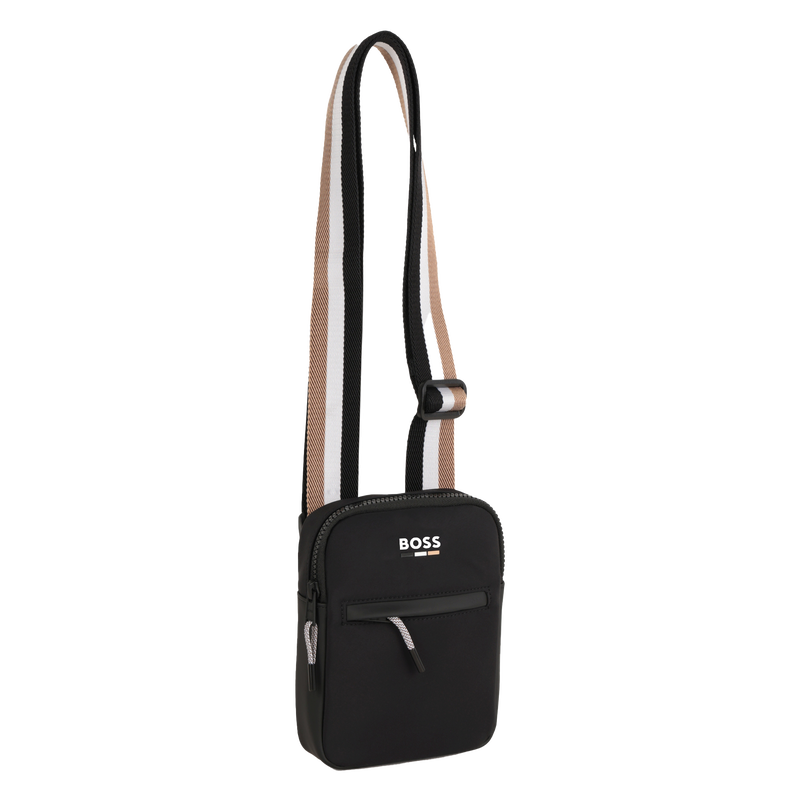 Bolsa carteiro têxtil revestida BOSS 
                    BOY