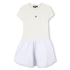 Vestido de manga curta DKNY 
                    GIRL