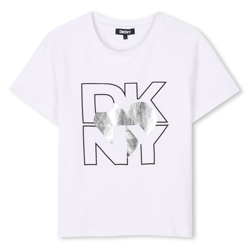 T-shirt de manga curta DKNY 
                        GIRL