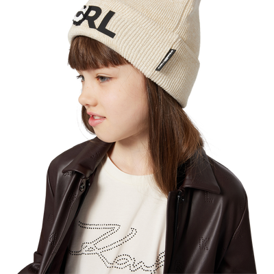 T-shirt de manga curta KARL LAGERFELD KIDS GIRL