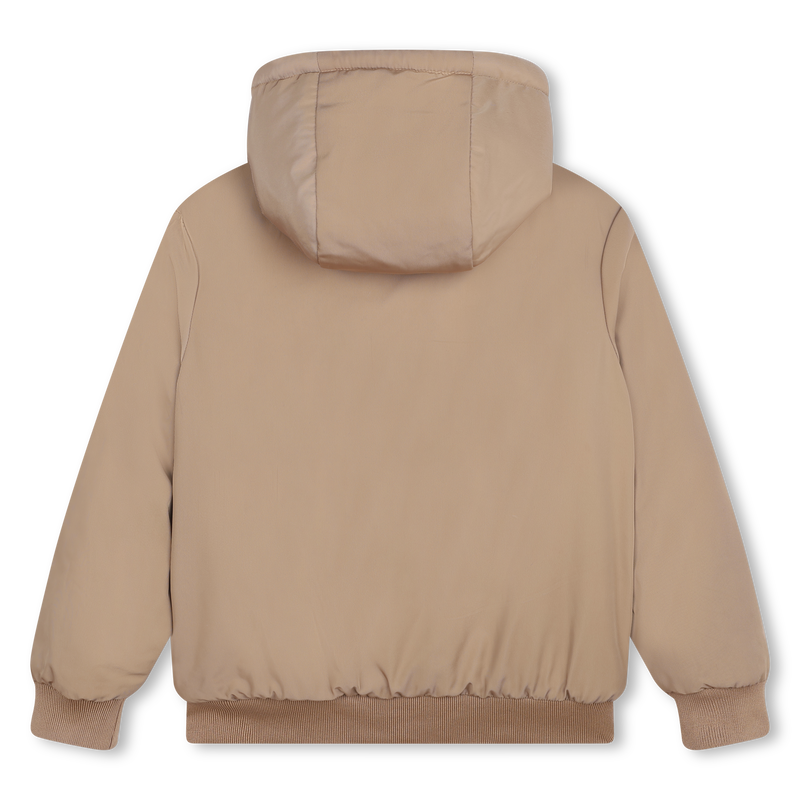 Blus&atilde;o revers&iacute;vel com capuz BOSS 
                        BOY